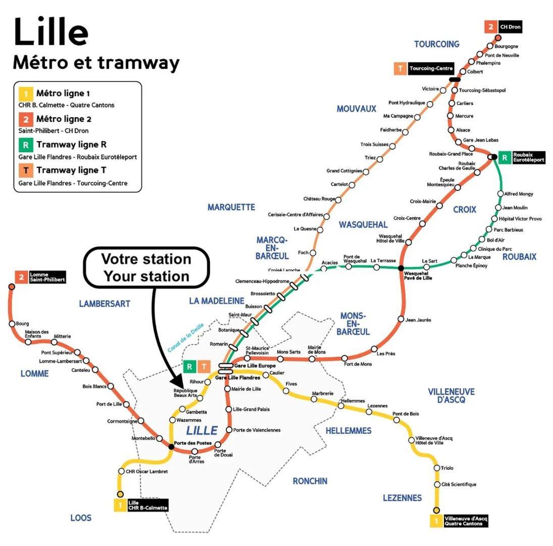 Lille Centre- Nice Studio מראה חיצוני תמונה